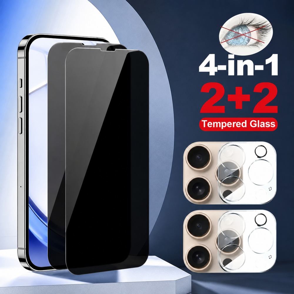 Realme Gt 6 - 2+2개 프라이버시 강화유리 Realme GT Neo2